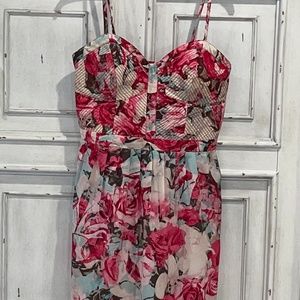 Jessica Simpson Red/Pink Slip Dress